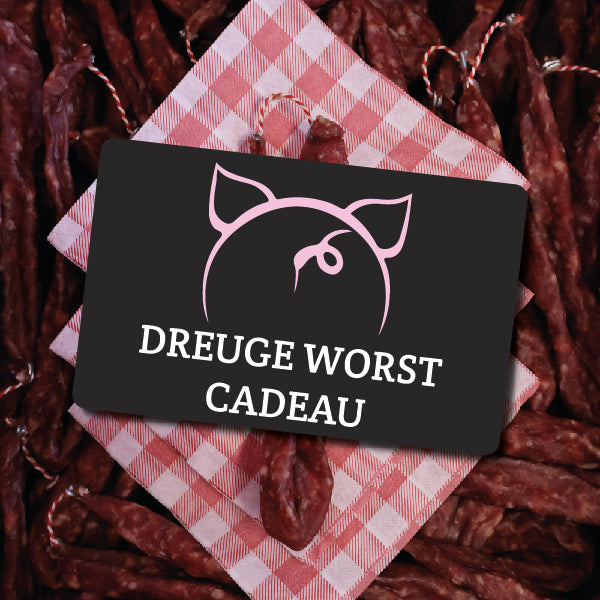 Dreuge worst cadeaubon - Dreugeworst.com
