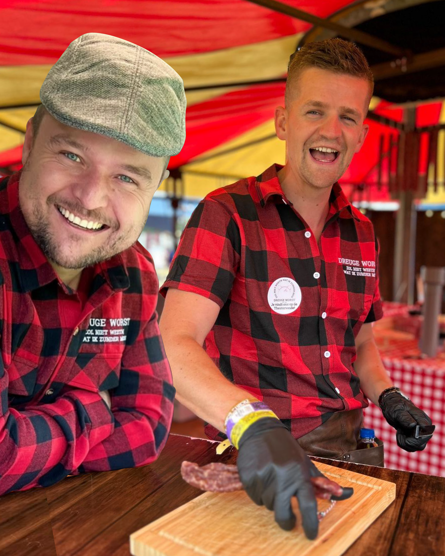 Droge worst verkoper op zwarte cross